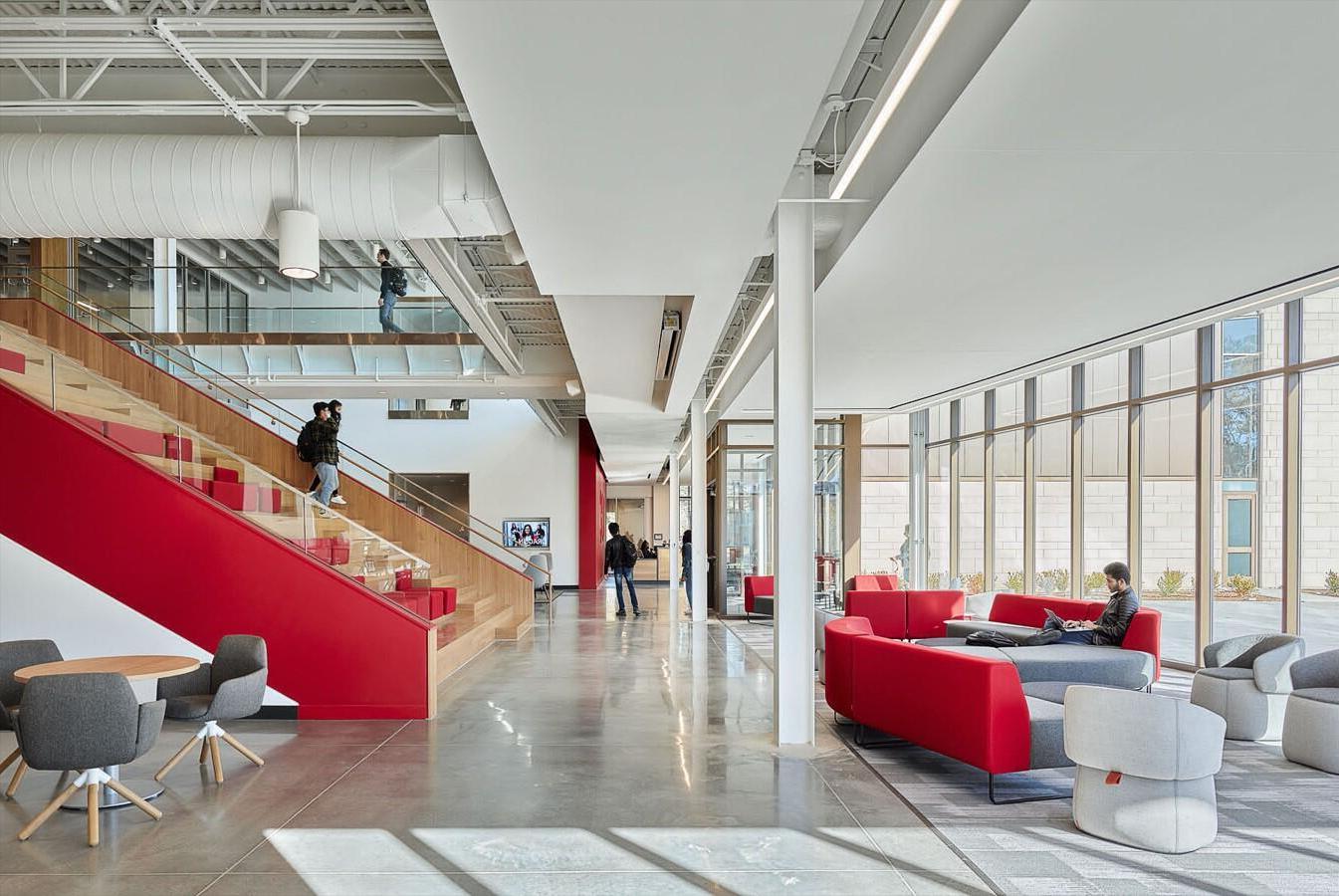 Assembly Stairs and Main Common Area